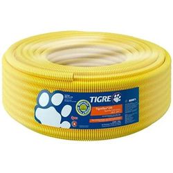 ELETRODUTO CORRUGADO FLEX AMAR. 1/2 20 MM 50M TIG... - Paris Aqualux