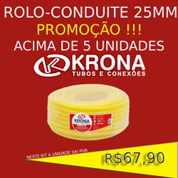 Eletroduto Corrugado Rolo 50m – Kit com 5 ou mais ... - Paris Aqualux
