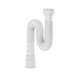 SIFÃO MULTIUSO SIMPLES AJUSTAVEL PVC EXTENSIVEL KR... - Paris Aqualux