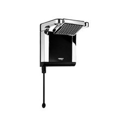 Chuveiro acqua star ultra 220v x 7800w preto croma... - Paris Aqualux
