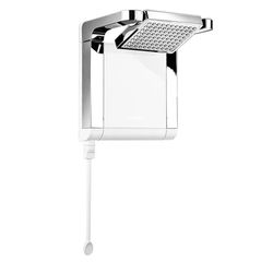 Chuveiro acqua star ultra 127v 5500w branco cromad... - Paris Aqualux