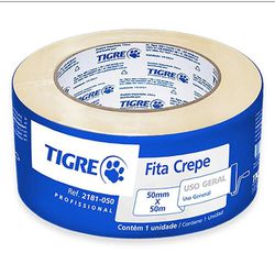 FITA CREPE 48 X 50M ORIGINAL PROFISSIONAL TIGRE - Paris Aqualux