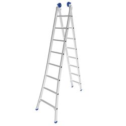 ESCADA ALUMINIO EXTENSIVA 08 DEGRAUS - Paris Aqualux