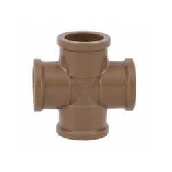 CRUZETA SOLDAVEL MARRON 25MM TIGRE - Paris Aqualux