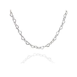 Choker Elo Coração Aço Inoxidável - ICO054600 - Kumbayá Joias