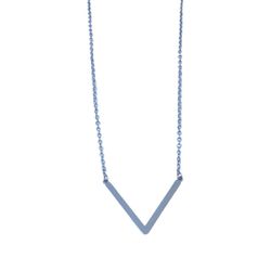 Choker V Aço Inoxidável - ICO054900 - Kumbayá Joias