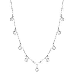 Choker Zircônias Penduradas Aço Inoxidável - ICO0... - Kumbayá Joias