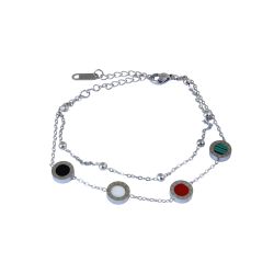 Pulseira Dois Fios com Esferas Inspiração Bvlgari ... - Kumbayá Joias