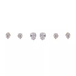 Brinco Trio Ponto De Luz Gota By Kumbayá Joias - J... - Kumbayá Joias