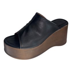 Tamanco Anabela Roberta Preto - Roberta-Preto - Paula B