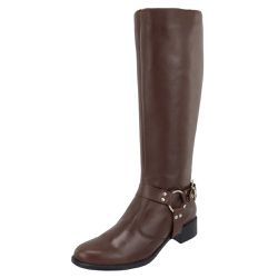 Bota Montaria Couro Legitimo Estribo Chocolate - 3... - Paula B