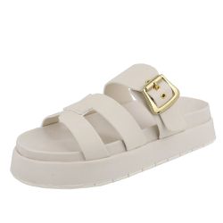 Flatform Liz Off-White - Liz-Off-White - Paula B