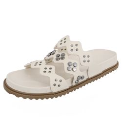 Papete Rebeca Off White - Rebeca-Off-white - Paula B