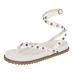 Papete Amanda Off White - Amanda-Off-White - Paula B
