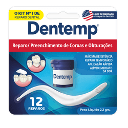 Reparador de Coroas e Obturações Dentemp - 2551 - Grupo PDHB - Loja Virtual