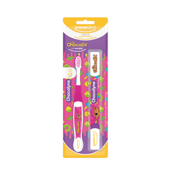 Escova de Dentes Powerdent com Estojo Chocolix - 2360 - Grupo PDHB - Loja Virtual