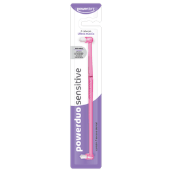 Escova de Dentes Powerdent PowerDuo Sensitive2 Tufos - 2169 - Grupo PDHB - Loja Virtual