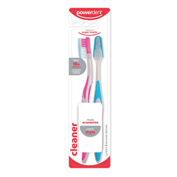 ESCOVA DE DENTES CLEANER MACIA 2un - 1467 - Grupo PDHB - Loja Virtual