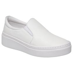 Tênis Feminino Couro Premium Confort Branco 1200 - 204 - USE PDK SHOES