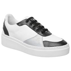 Tênis Couro Premium Fly Preto/Branco Holográfico 20291 - 76 - USE PDK SHOES