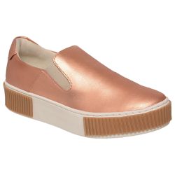 Tênis Feminino Couro Premium Metalizado Bronze 510 - 198 - USE PDK SHOES