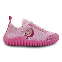 Tênis Infantil Menina Masha e o Urso Rosa - 138003... - Pé com Pé - Calçados Infantis