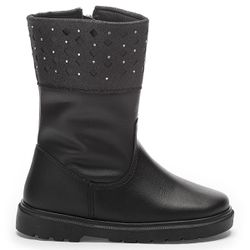 Bota Infantil Menina Guty Preto - 30102-050 - Pé com Pé - Calçados Infantis