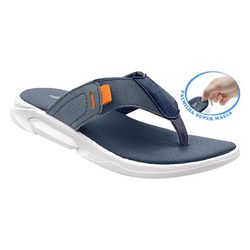 Chinelo Infantojuvenil Menino Azul Marinho - 35178... - Pé com Pé - Calçados Infantis