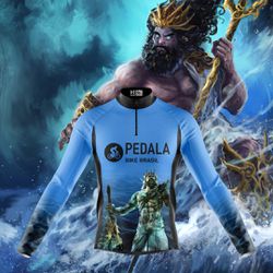 CAMISETA BIKE - POSEIDON - 191 - PEDALA BIKE BRASIL
