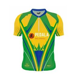 CAMISETA BIKE - BRASIL - 233 - PEDALA BIKE BRASIL