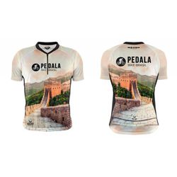 CAMISETA BIKE - MURALHA DA CHINA - 219 - PEDALA BIKE BRASIL