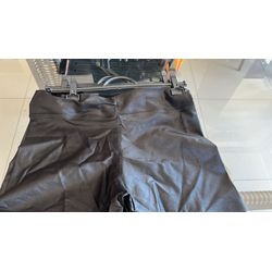 SHORT LEGGING- MOD PRETO LISO BRILHANTE - 325 - PEDALA BIKE BRASIL