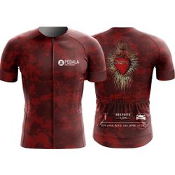 CAMISETA BIKE - SAGRADO CORAÇÃO - 343 - PEDALA BIKE BRASIL