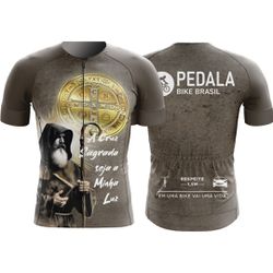 CAMISETA BIKE - SÃO BENTO - (MODELO 2) - 104 - PEDALA BIKE BRASIL