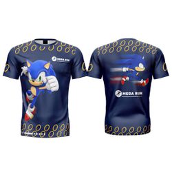 CAMISETA RUN- SONIC - 264 - PEDALA BIKE BRASIL