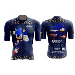 CAMISETA BIKE- SONIC (TAMANHO INFANTIL) - 266 - PEDALA BIKE BRASIL