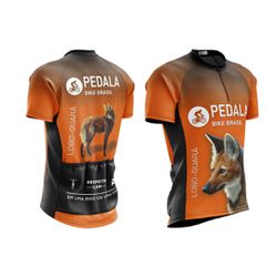 CAMISETA BIKE - LOBO GUARÁ - 245 - PEDALA BIKE BRASIL