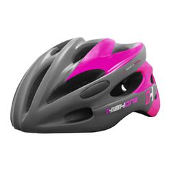 Capacete High One MTB Volcano Cinza e Li... - PEDAL PRÓ Bike Shop