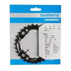 Coroa Shimano Alivio FC-M4000 22D 64mm - PEDAL PRÓ Bike Shop