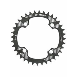 Coroa Ictus BCD 104 36 T Preta - PEDAL PRÓ Bike Shop