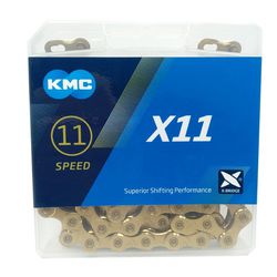 Corrente KMC 11V X11 Gold - PEDAL PRÓ Bike Shop