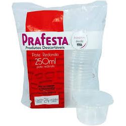 Pote Redondo 250ml - PÉ DE MOLEQUE