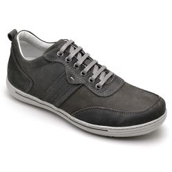 Sapatênis Masculino Cinza Comfort - 3011 - PÉ LEVE