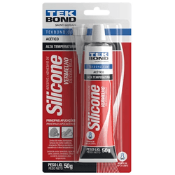 Silicone Vermelho Alta Temperatura 50gr - Peronti Soluções