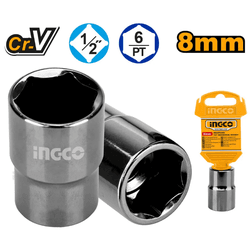 Soquete Sextavado Ingco 1/2 Pol 08mm - Peronti Soluções