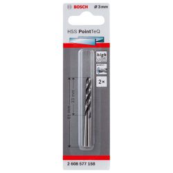 Broca Hss Pointteq 3.0mm 2pcs - Peronti Soluções