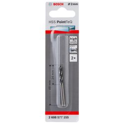 Broca Hss Pointteq 2.0mm 2pcs - Peronti Soluções
