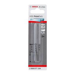Broca Hss Pointteq 1.5mm 2pcs - Peronti Soluções