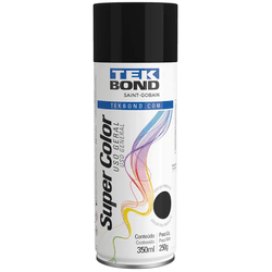 Spray Uso Geral Preto Fosco 350ml/250g - Peronti Soluções