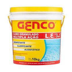 Cloro Multipla Ação 3 Em 1 Balde 10kg - Peronti Soluções